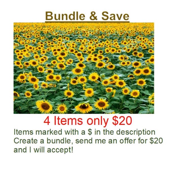 4/$20 TIERED TRAY DECOR/MINI WOOD SIGN/FALL DECOR $ - Picture 2 of 2